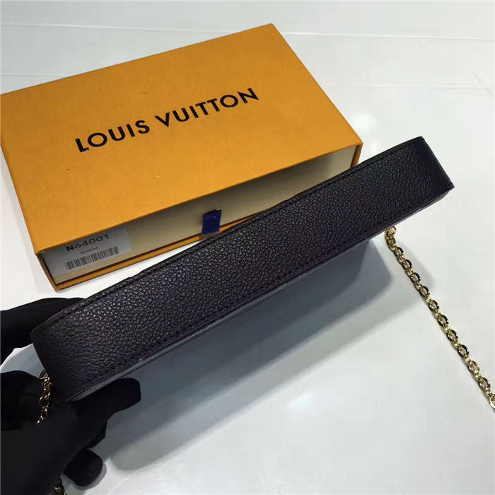 Louis Vuitton F Licie Pochette Black 21cm/8.3in