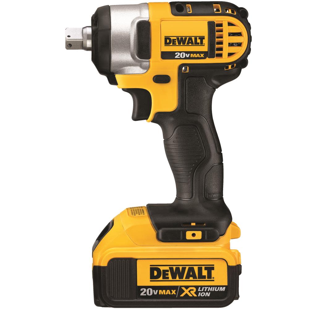 20 V MAX Lithium Ion 1/2 In. Impact Wrench Kit with Detent Pin