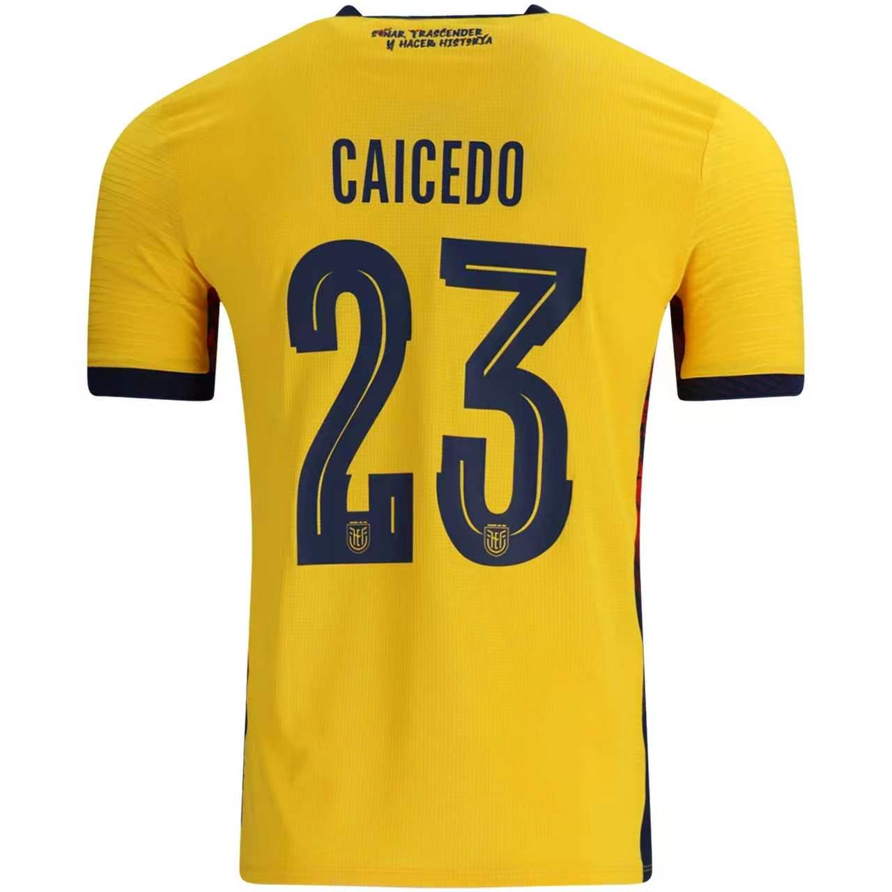 Moisés Caicedo, Ecuador, 26/27 Home Jersey