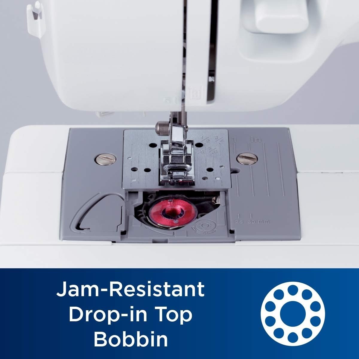 Lightweight Machine with 27 Stitches, 6 Included Sewing Feet