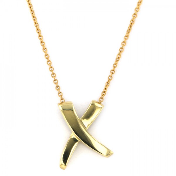 Tiffany & Co. Paloma Picasso Necklace 18K Yellow Gold