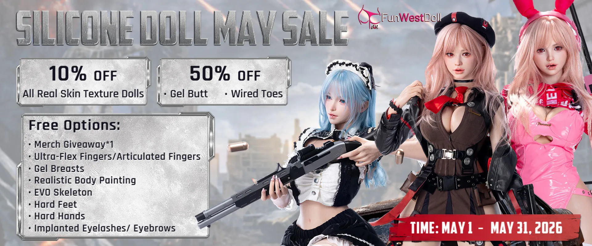 Funwest May Promotional Poster