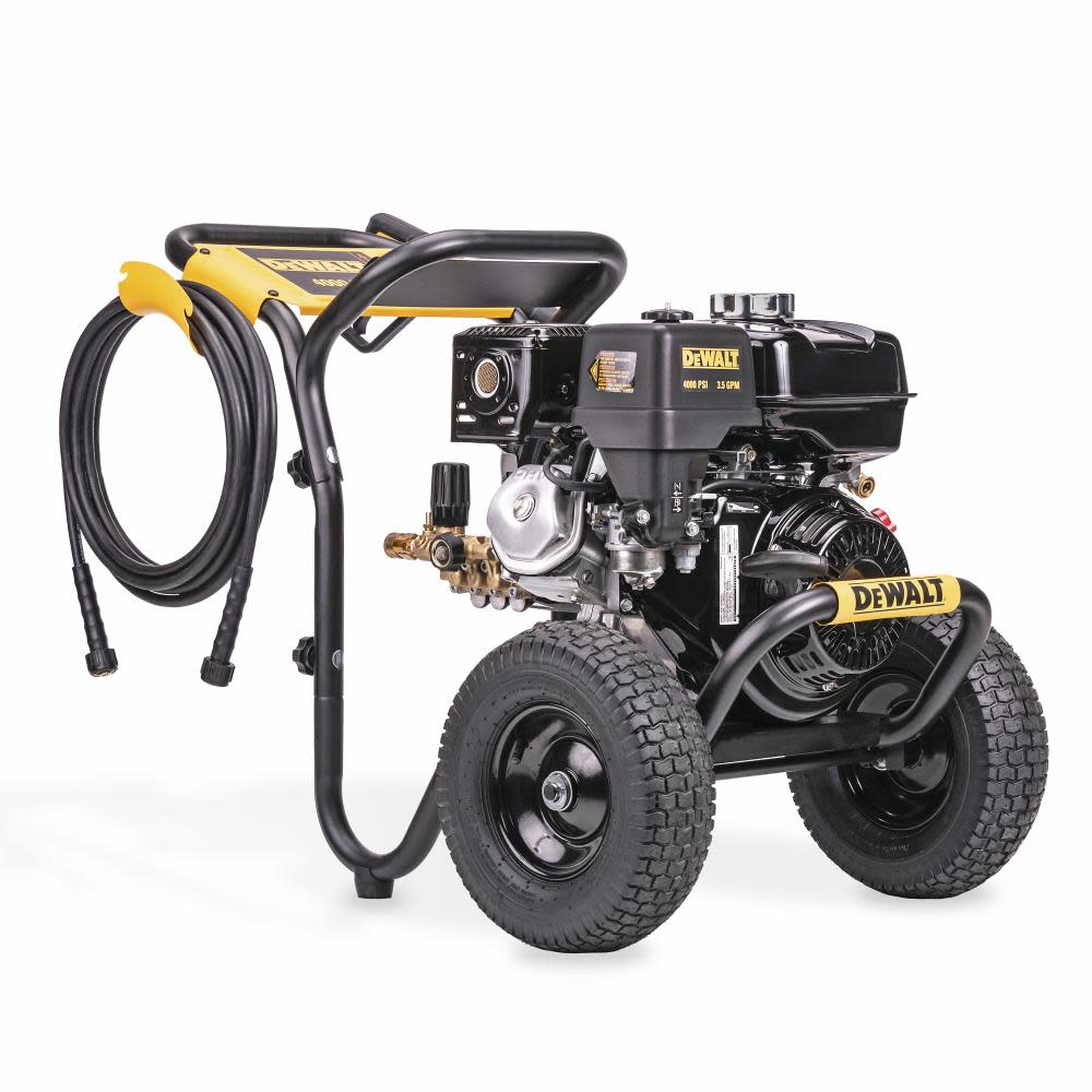 DEWALT Professional Gas Pressure Washer 4000 PSI at 35 GPM with AAA Triplex Plunger Pump Cold Water 49 State