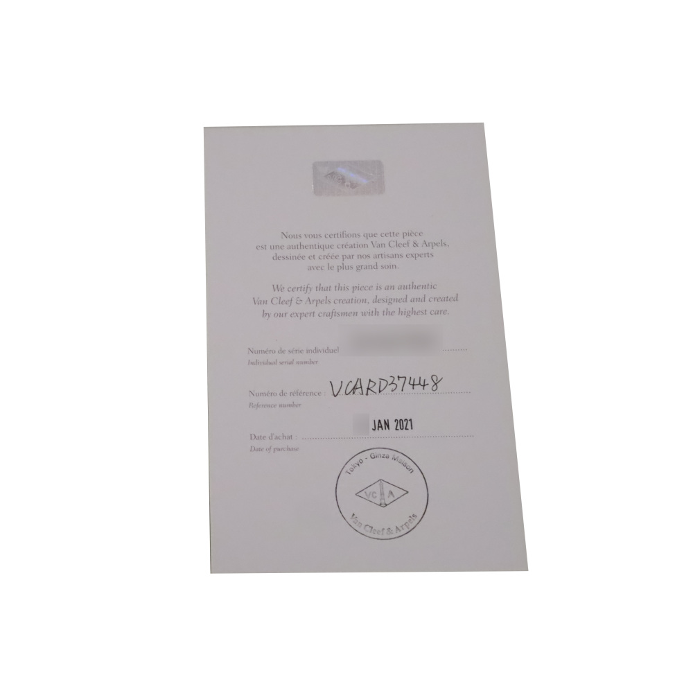 Van Cleef & Arpels Couture Ring Platinum Diamond VCARD37400