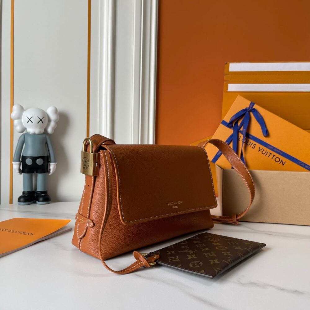Louis Vuitton Low Key Messenger Brown 11.8 Inches M13151