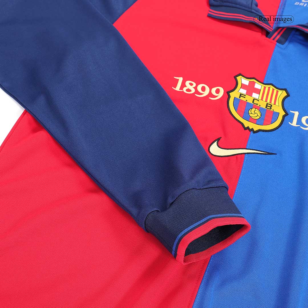Retro Jersey Barcelona Home Long Sleeve 1999/00