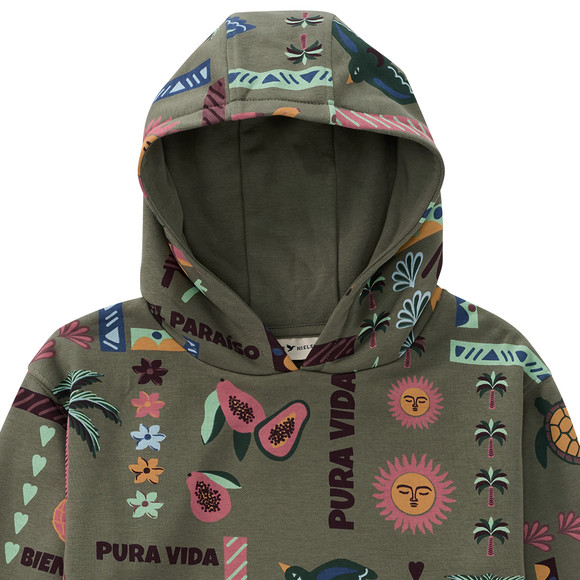 Jonas Nielsen Jungen Hoodie mit Allover-Print