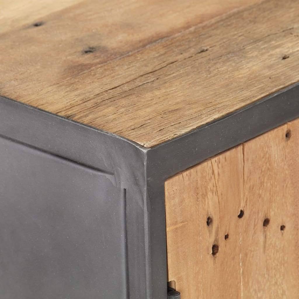 vidaXL Sideboard 23.6x22x13.8x22x29.1x22 Solid Reclaimed Wood