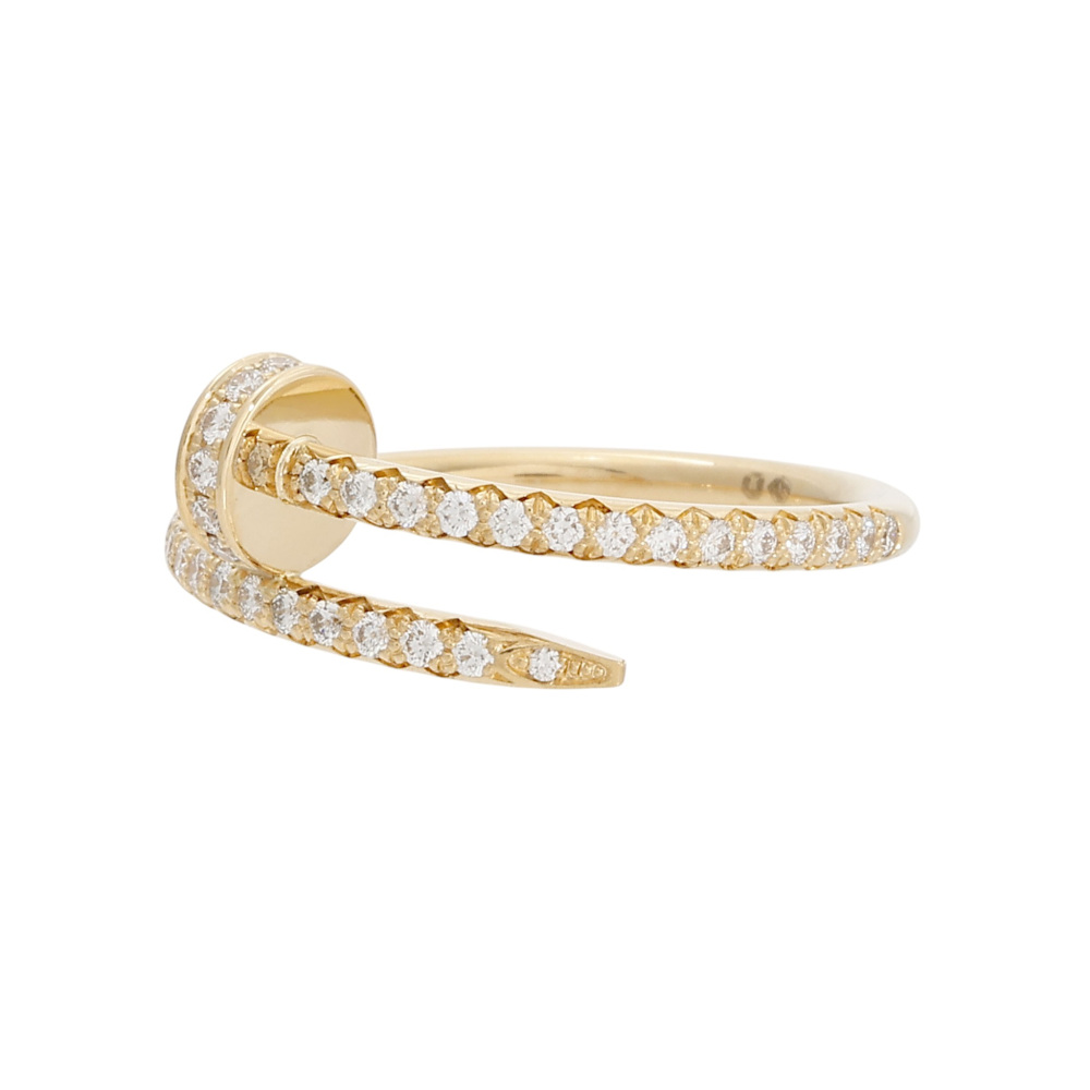 Cartier Juste un Clou Ring 18K Yellow Gold Diamond B4231500