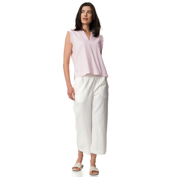 Gina Collection Damen Blusentop mit V-Ausschnitt