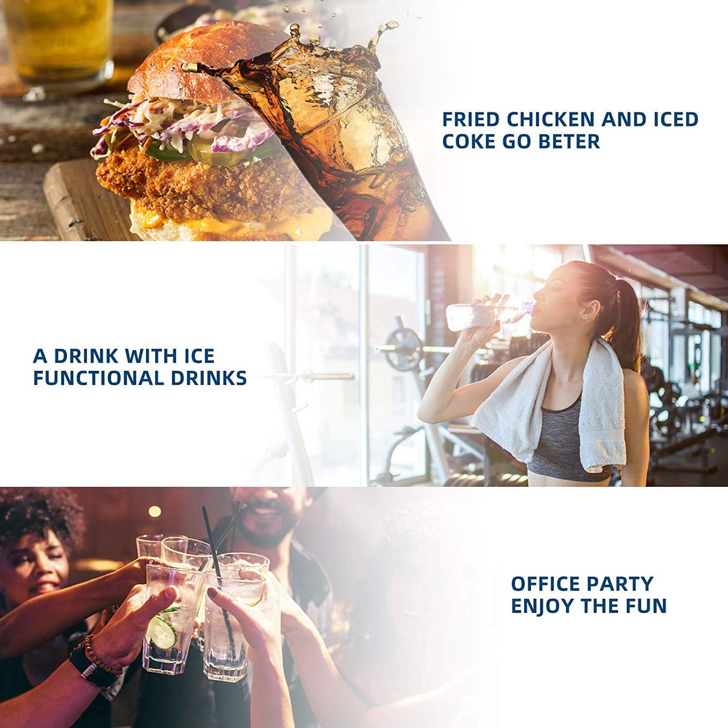 2026 YUTGMasst Commercial Ice – 110LBS/24H Stainless Steel Free-Standing Ice Machine Maker Air Cooling Ice