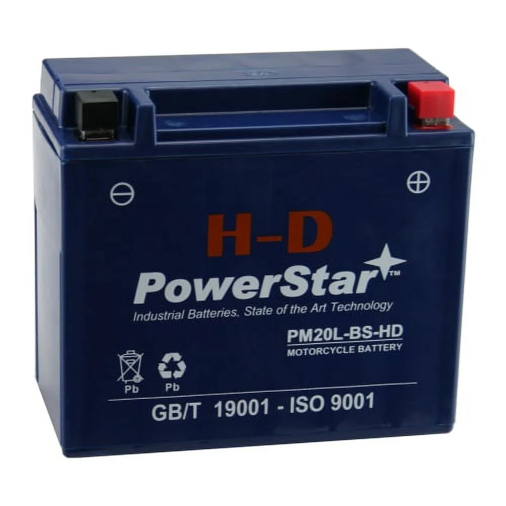 PowerStar Battery YTX20L-BS Replaces Kawasaki Jet Ski JH1200-A, B Ultra 150 99-'05 BrandProduct