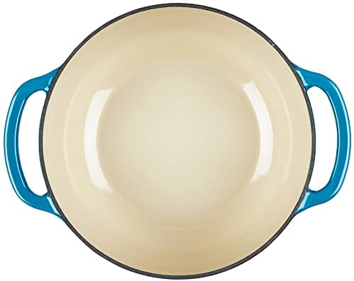Lodge EC6D43 Enameled Cast Iron Dutch Oven, 6-Quart, Island Spice Red