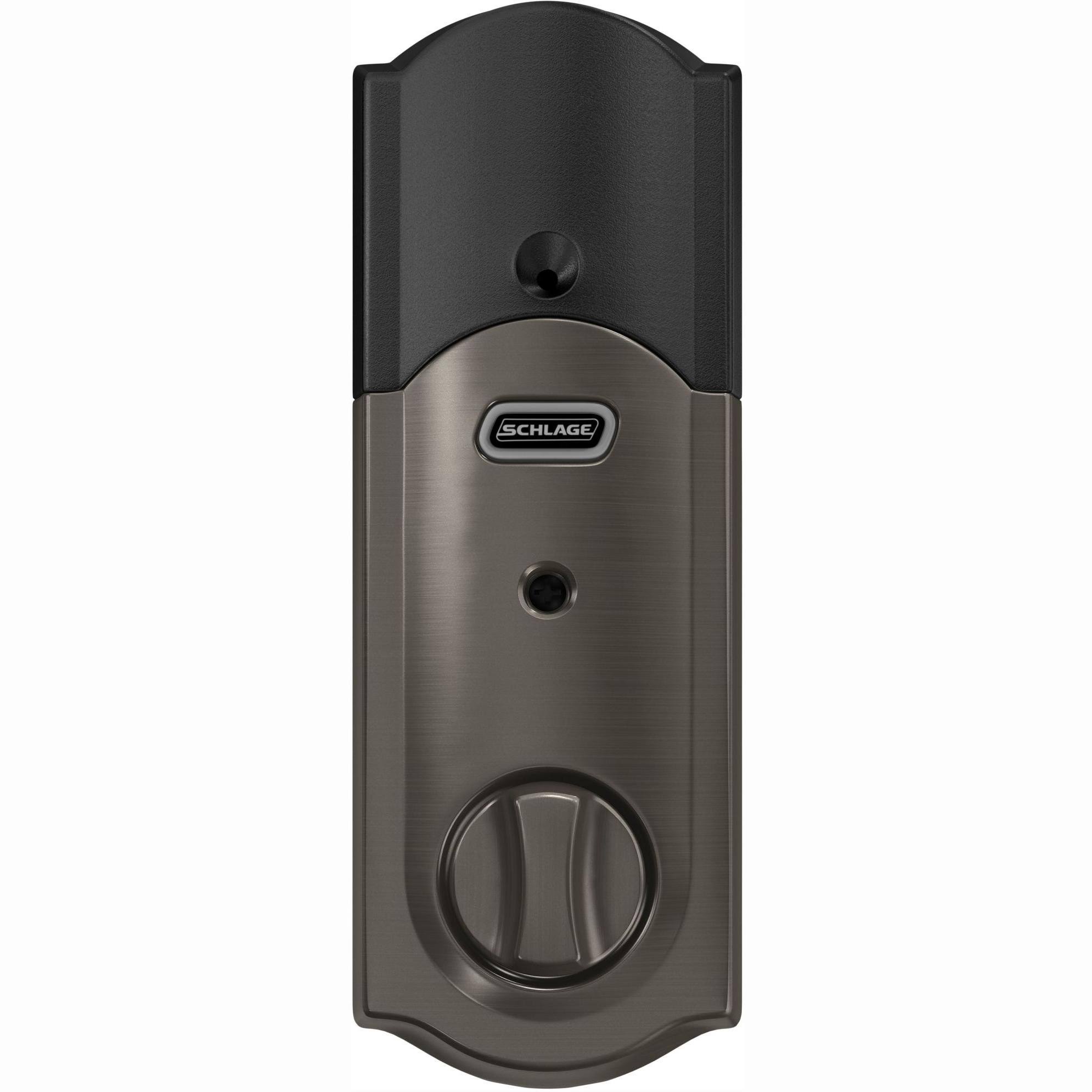 Schlage BE469NX-CAM Connect Camelot Touchscreen Electronic Deadbolt, Bronze