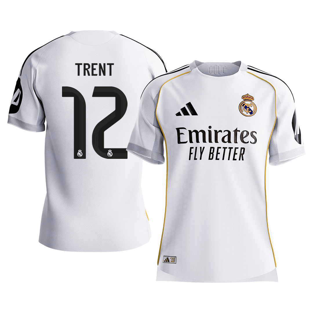 TRENT #12 Real Madrid Home Player Version Jersey 2025/26