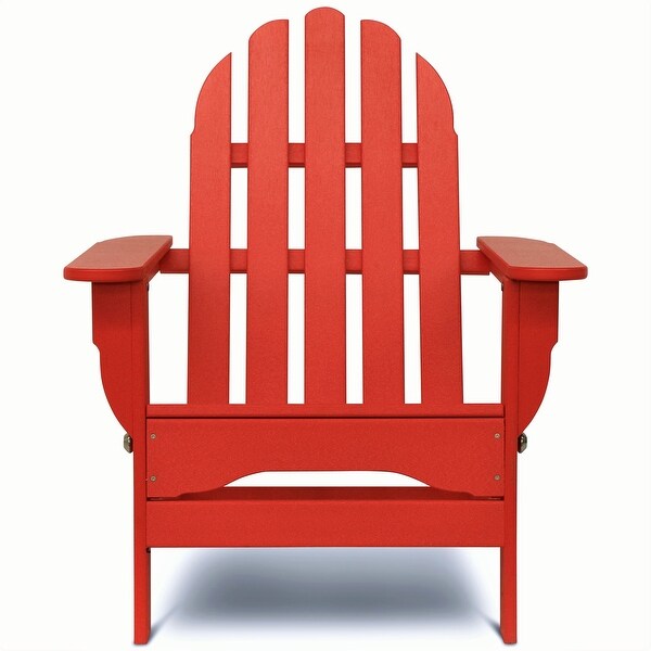 Nelson Recycled Plastic Folding Adirondack Chair by Havenside Home