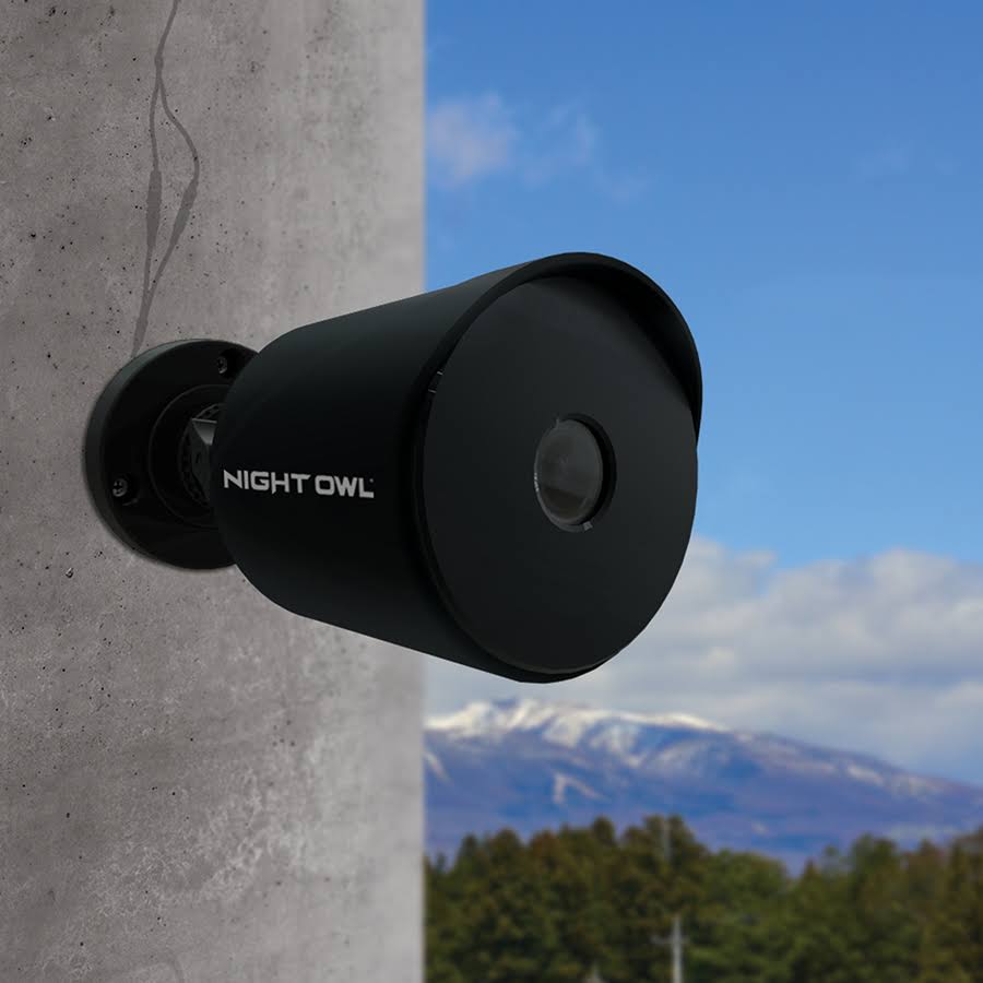 Night Owl 1080p HD Wired Cameras, 2 Pack, Black