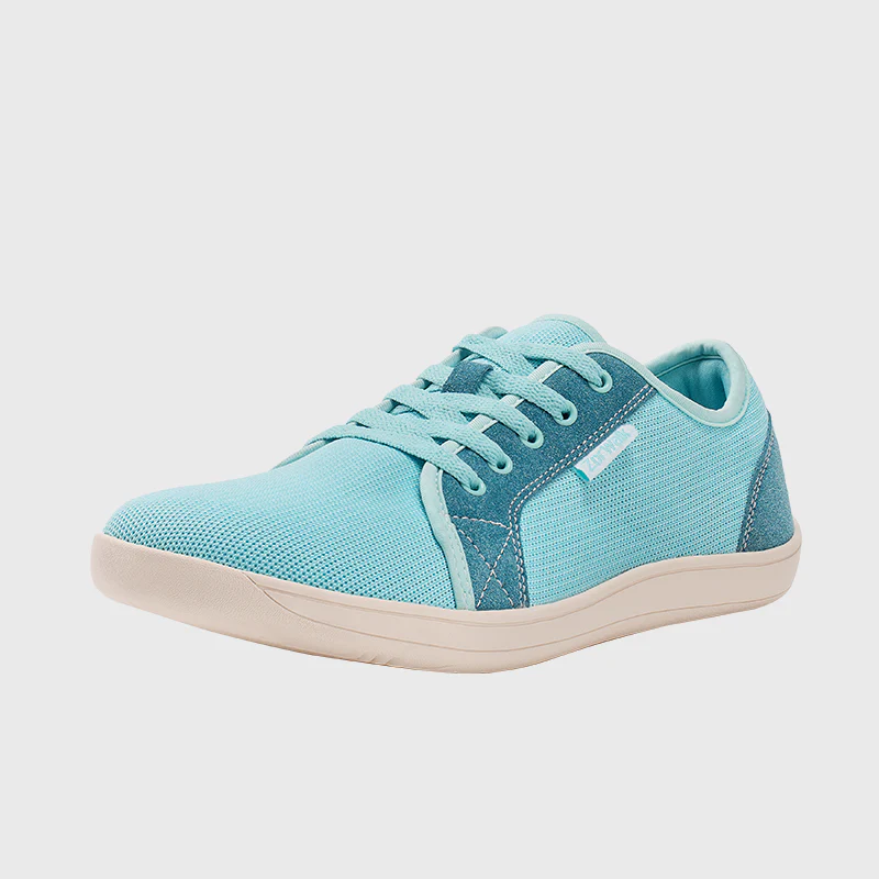 Women's Autumn Casual Sneakers Wide Toe Sporty-SZW010BlueGreen