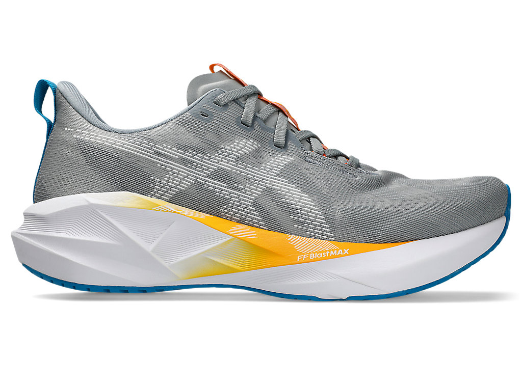 ASICS Novablast 5 Running Shoes Gravel/White 1011B974-020