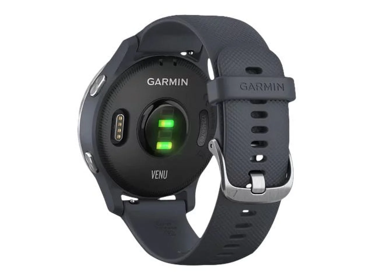 Garmin Venu® Smart Watch, Blue Granite with Silver Hardware