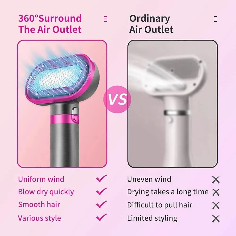 2 In 1 Pet Hair Dryer Blower Slicker Brush