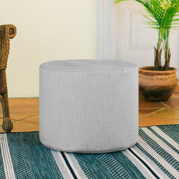 Jaxx Sunbrella Patio Bean Bag Pouf Ottoman