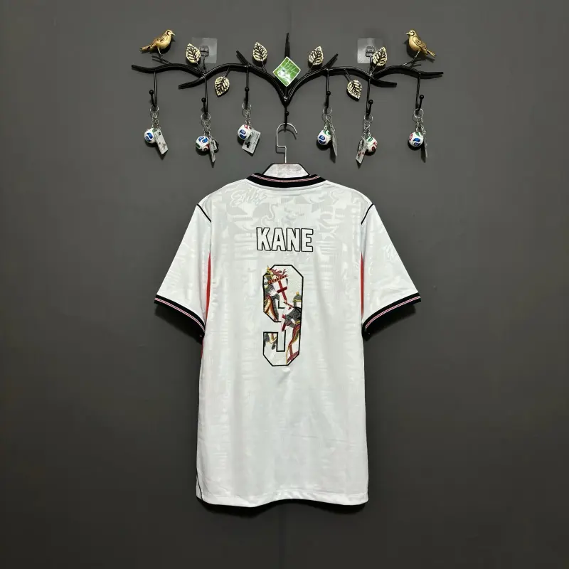KANE #9 England 2026 Home Embroidered Jersey S-XXL Fan Version(No Front Number)