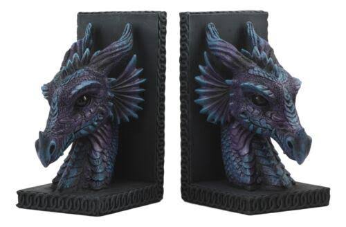 Dragon Head Bookends