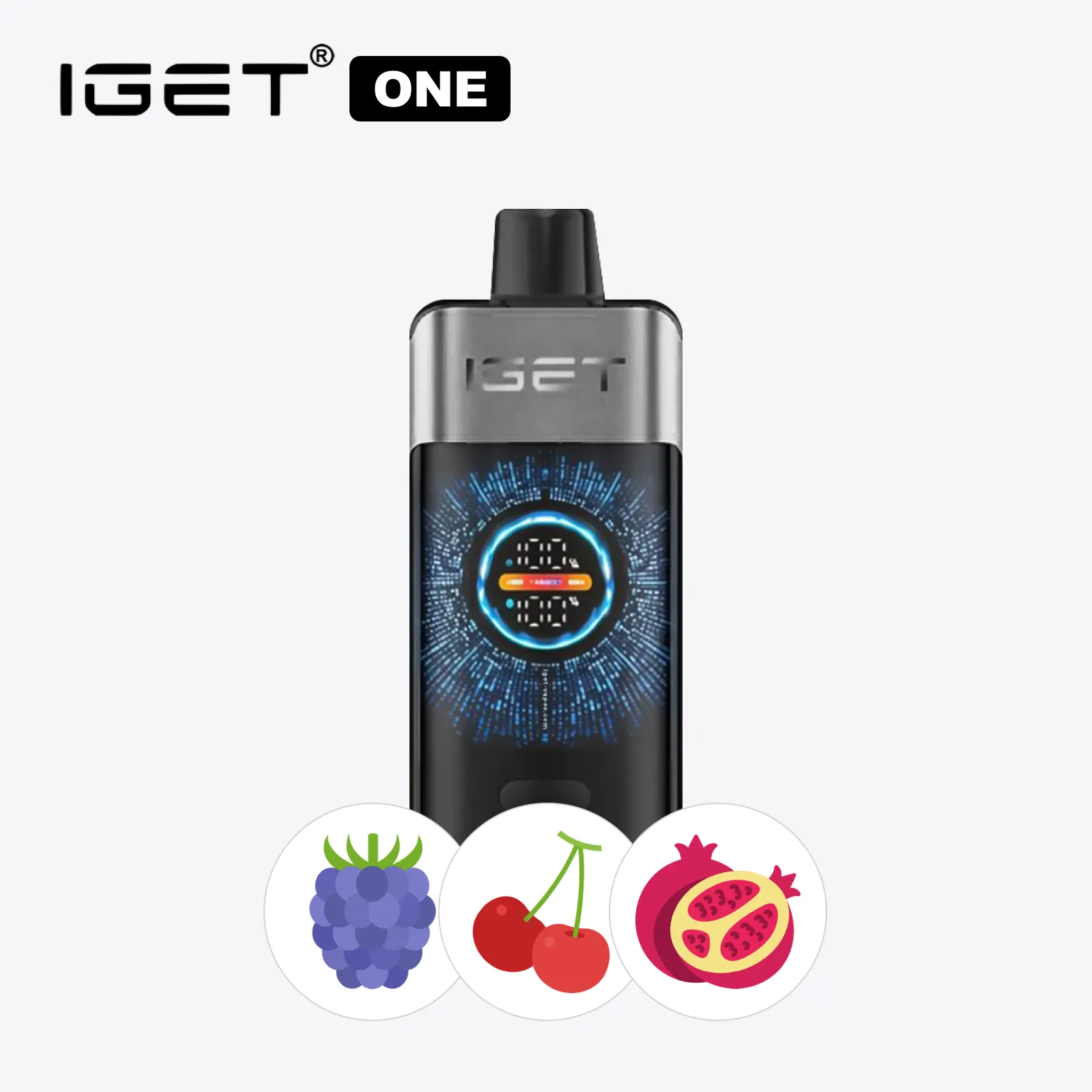 IGET ONE Blackberry Cherry Pomegranate (1pcs)