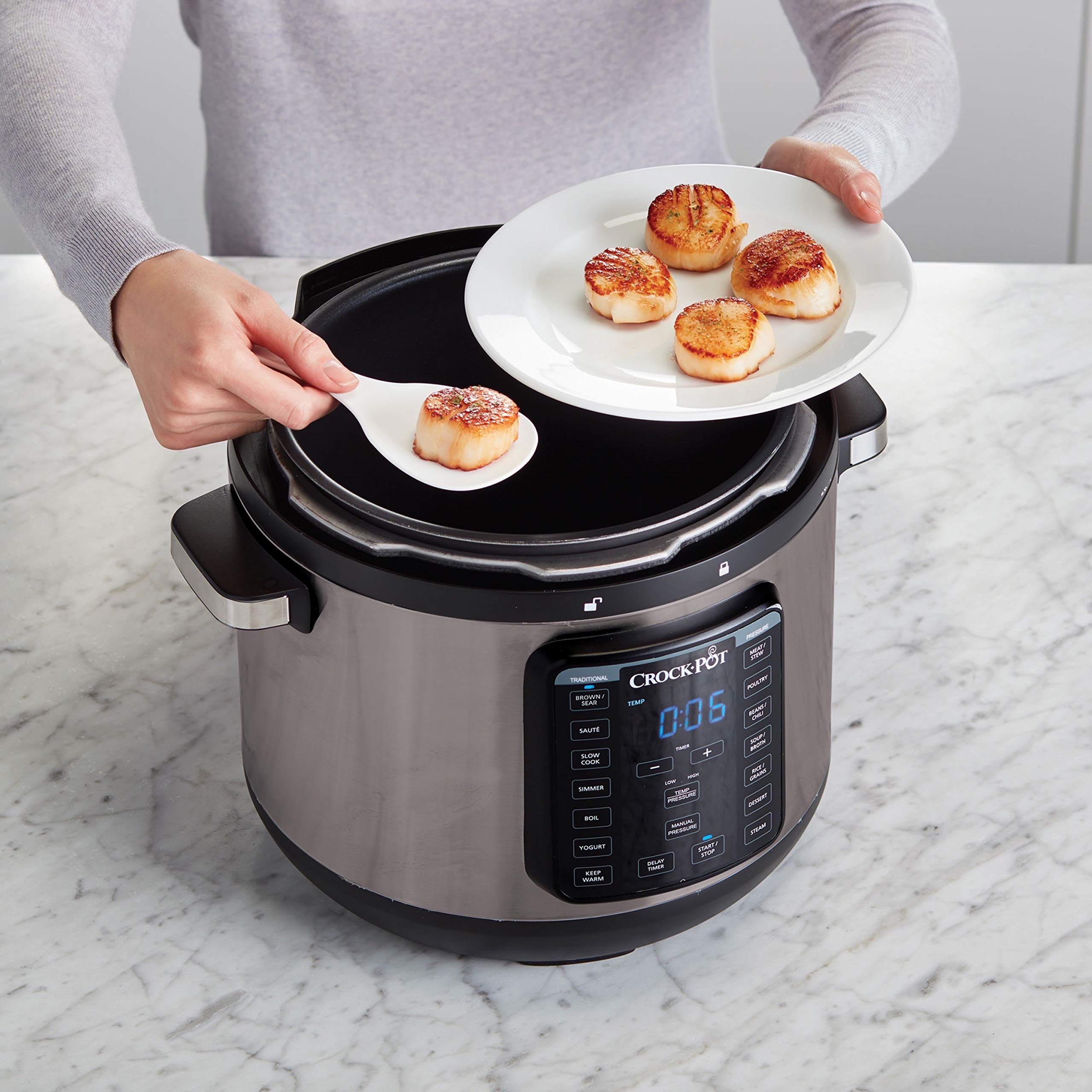 Crock Pot Multi Use Programmable Pressure Stainless