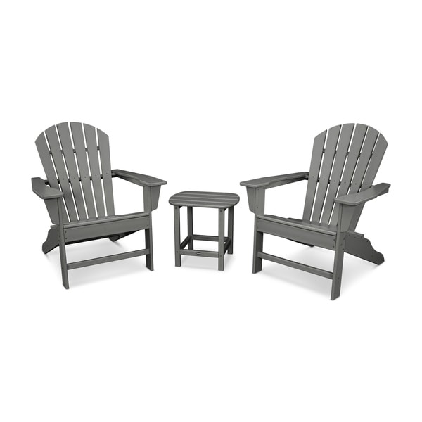 POLYWOOD South Beach Adirondack Chair 3Piece Set