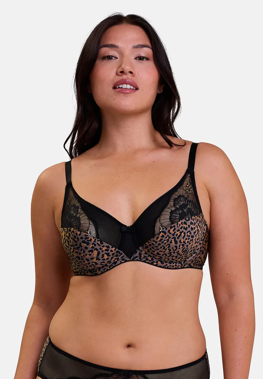 Soutien-gorge emboîtant Léna Imprimé Léopard