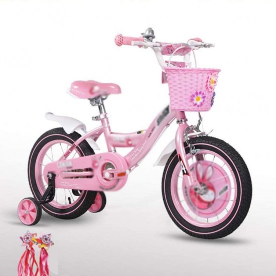 Kids Bike BMX Bike for Kids Boys Girls Bicycle Princess Kid Bike 12 14 16 18 inch, Quick Connect Assembly & Regular Assembly with Training Wheels