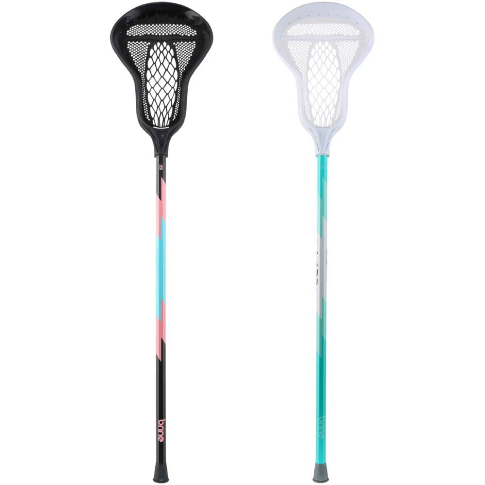 Brine Girls& Dynasty Warp Jr Complete Lacrosse Stick, Black