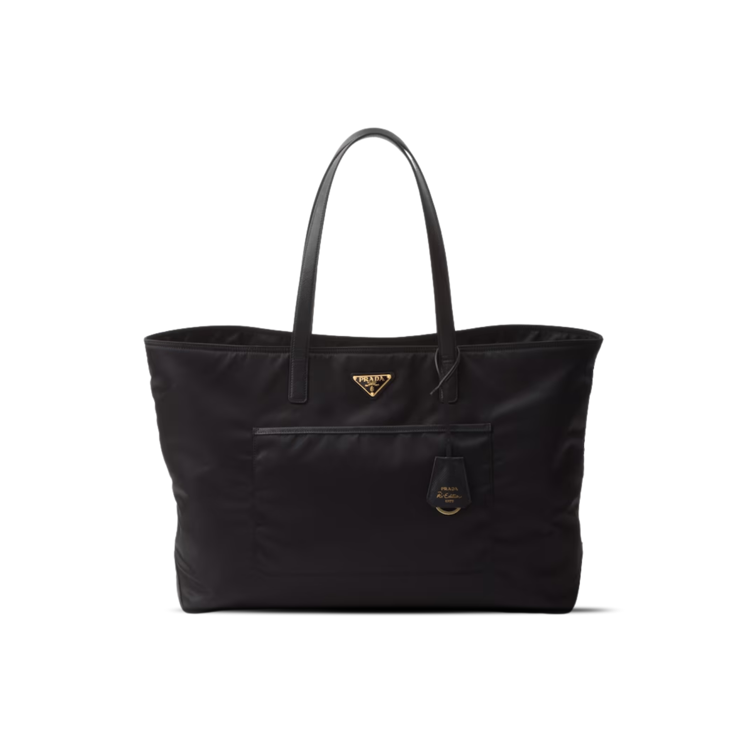 Prada Re-Edition 1978 large Re-Nylon Saffiano leather tote bag 43cm/ 16.9 in