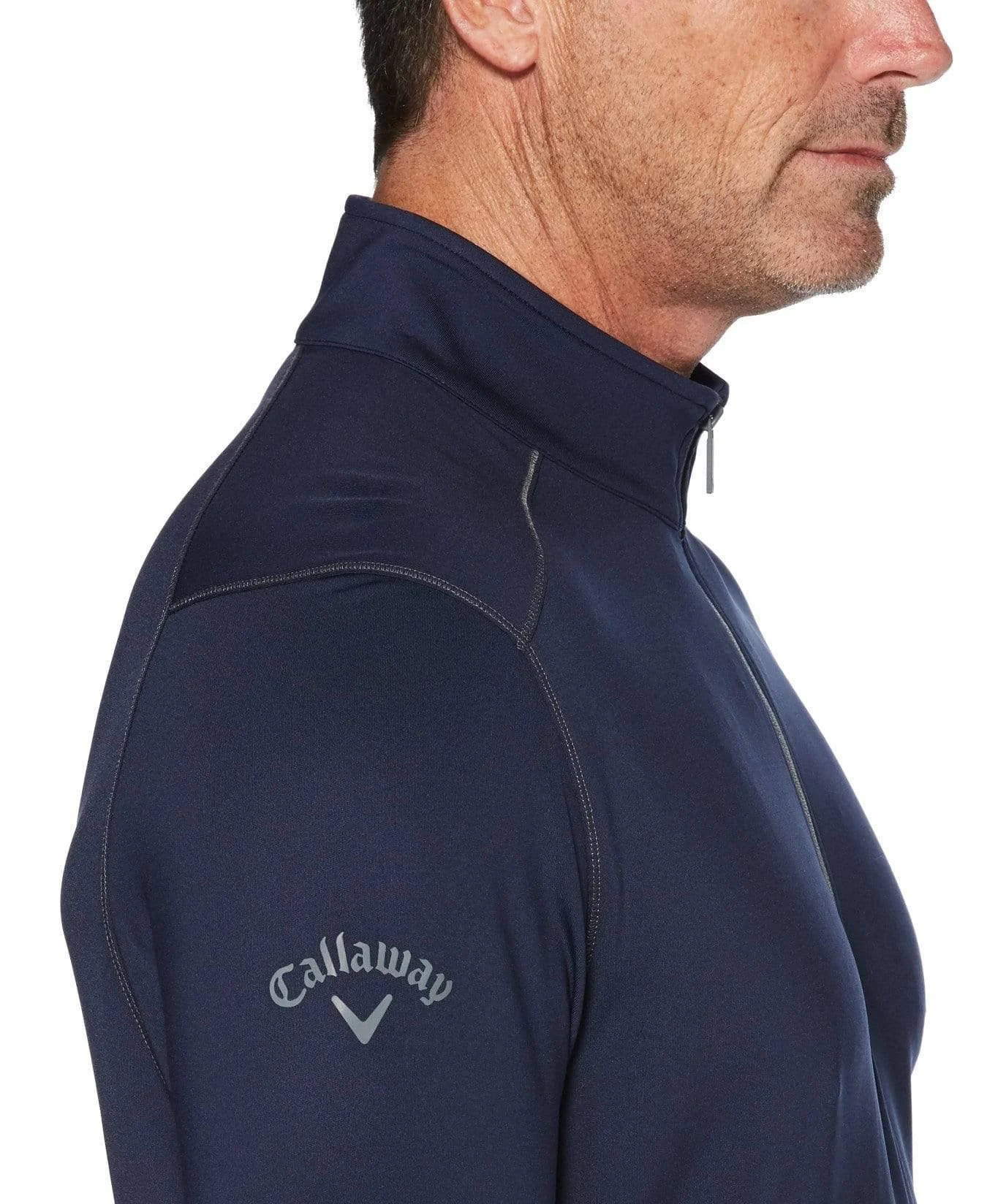 Callaway Outlast 1/4 Zip Midlayer Peacoat Medium