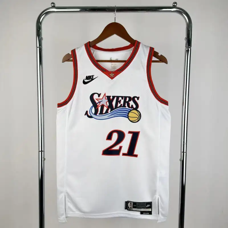 26 Season Philadelphia 76ers Retro #21