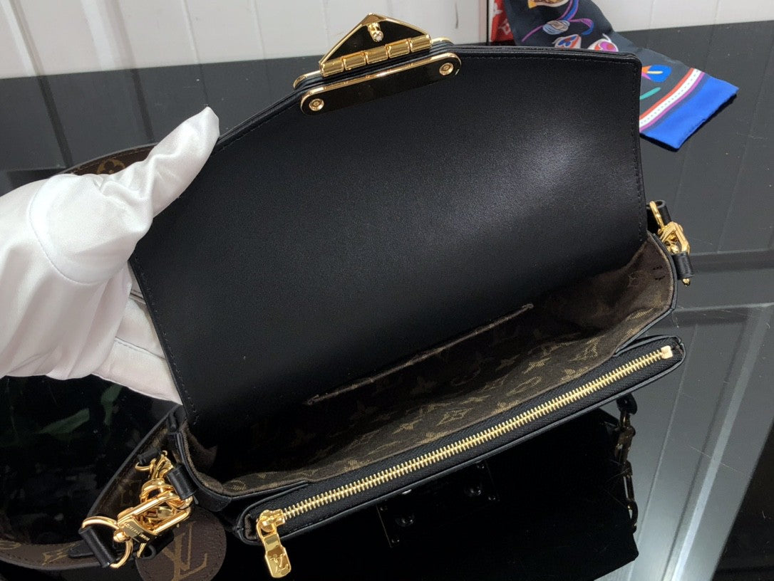 Louis Vuitton Swing 24Cm Black