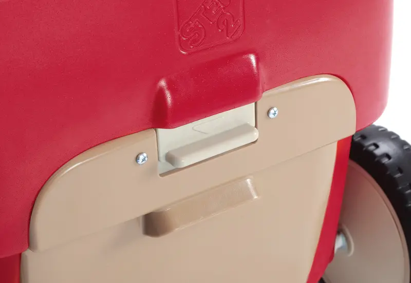 Step2 All Around Canopy Wagon Red Kids Wagon with Canopy
