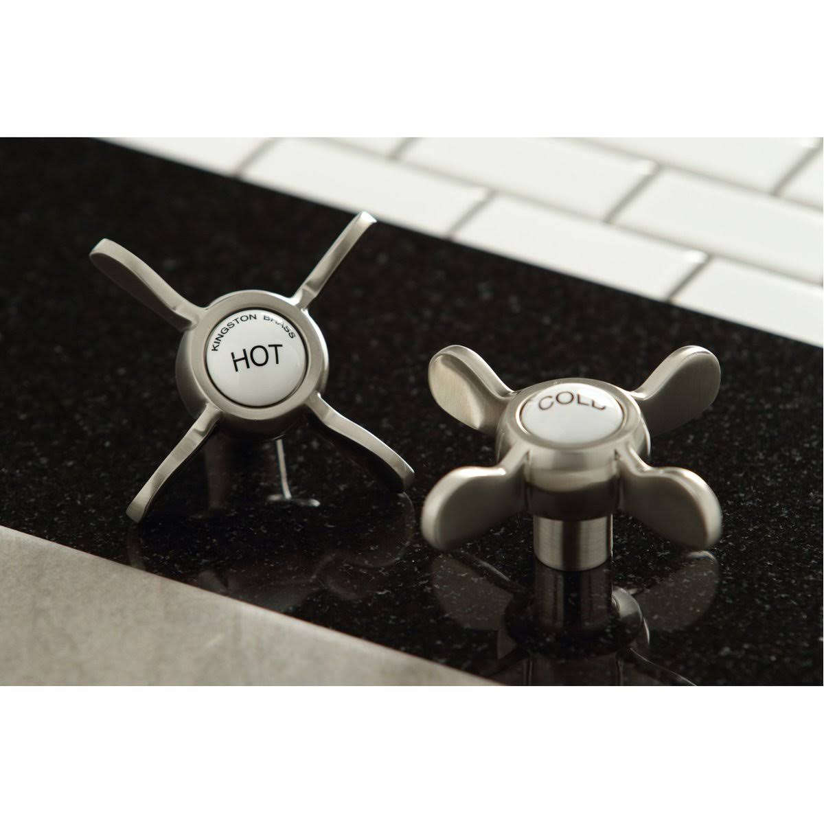 Kingston Brass Essex Widespread Kitchen Faucet - Oil Rubbed Bronze