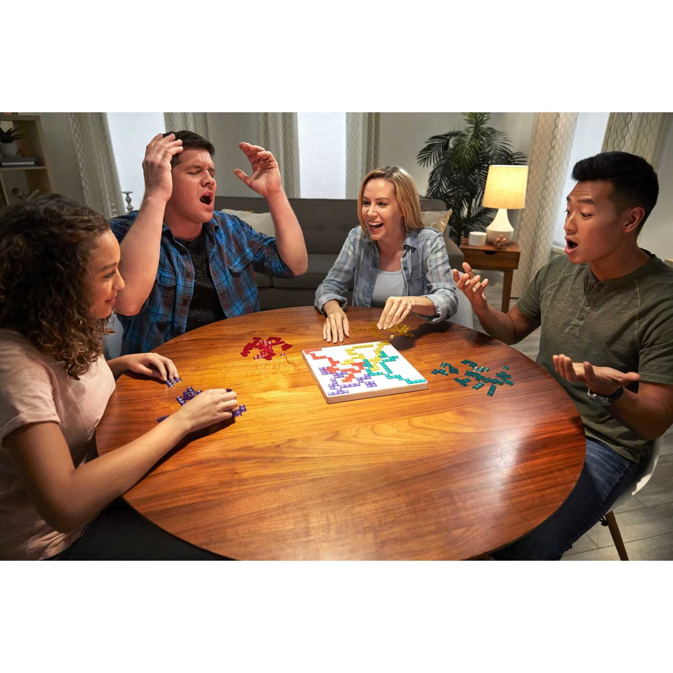 Blokus Strategy Board Game, Family Game for Kids & Adults with Colorful Pieces & Just One Rule