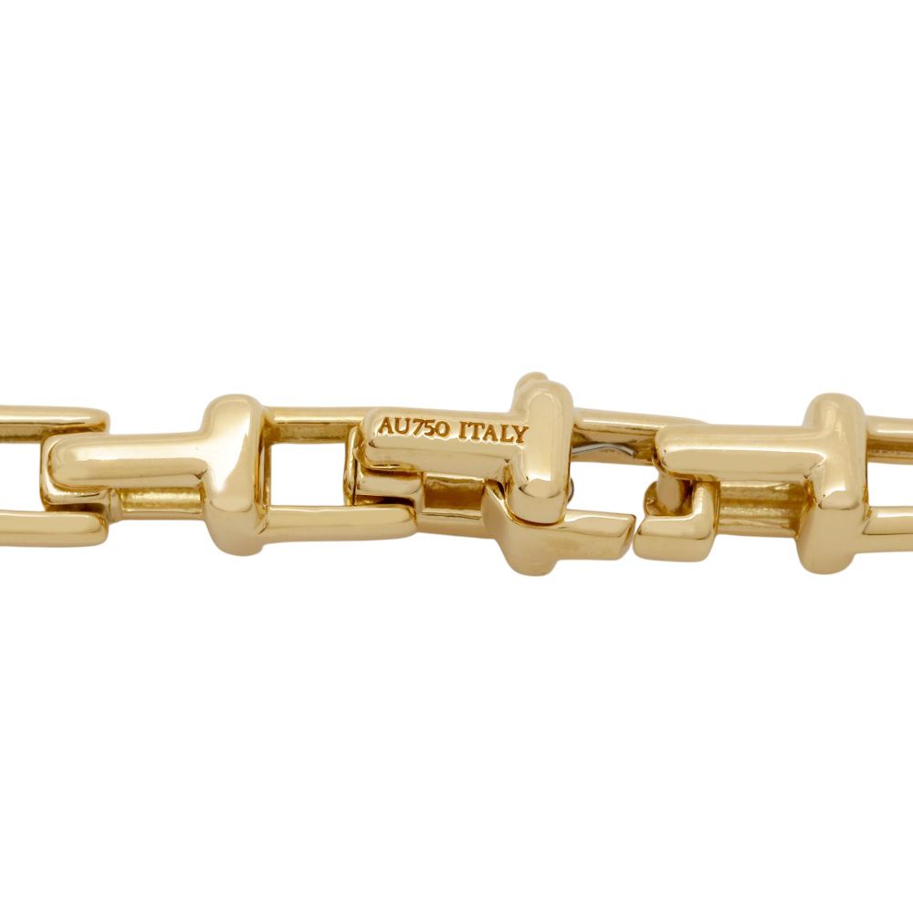 Tiffany & Co. Tiffany T Narrow Necklace 18K Yellow Gold