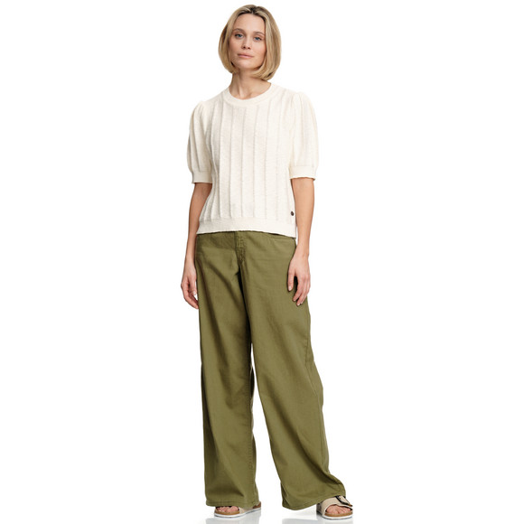 Gina Collection Damen Strickshirt mit kurzen Ärmeln