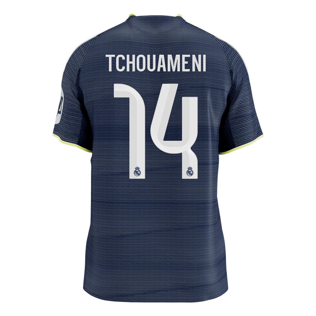 TCHOUAMENI #14 Real Madrid Away Player Version Jersey 2025/26