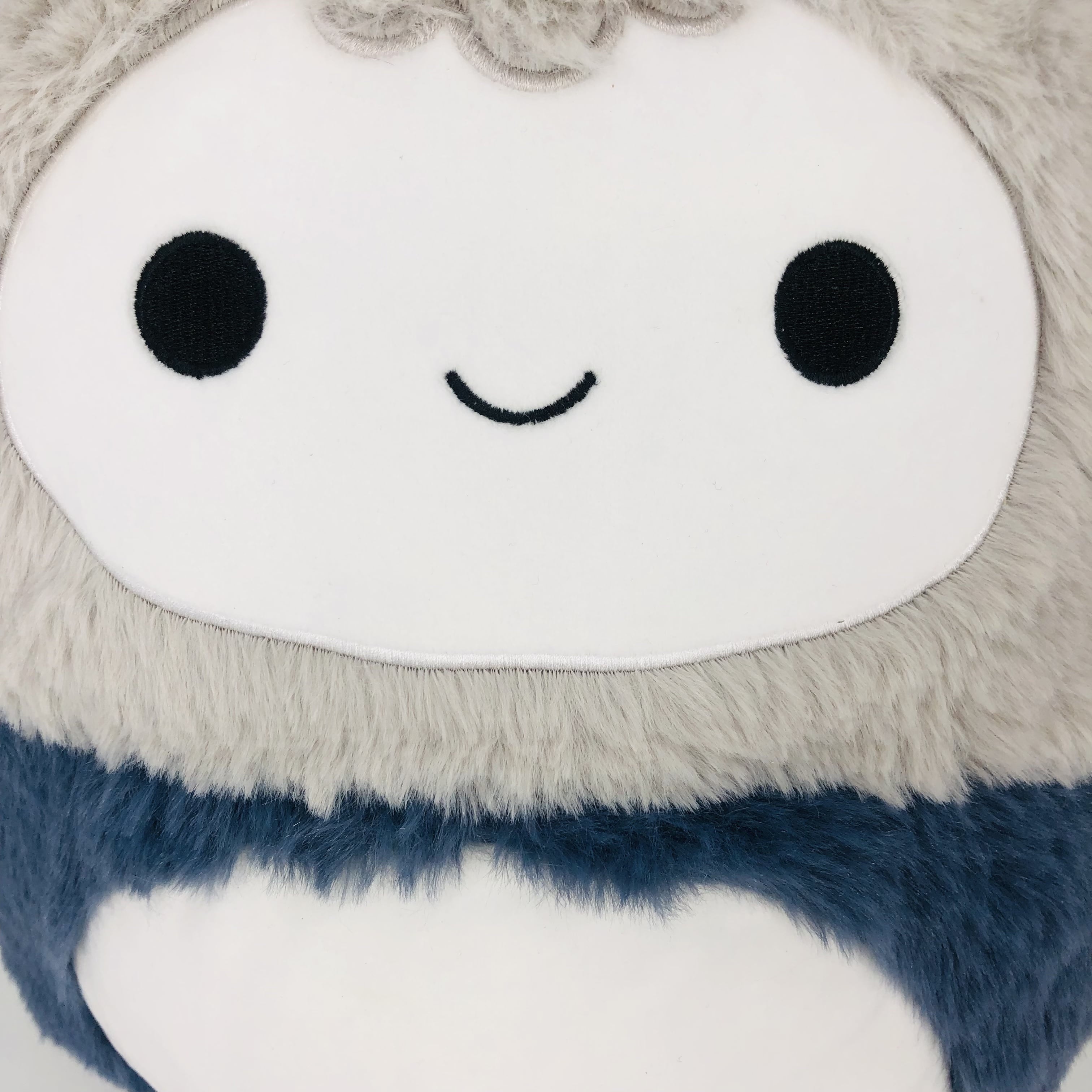 Squishmallows 12 inch Horace The Grey And Blue Yeti Fuzz-A-Mallow