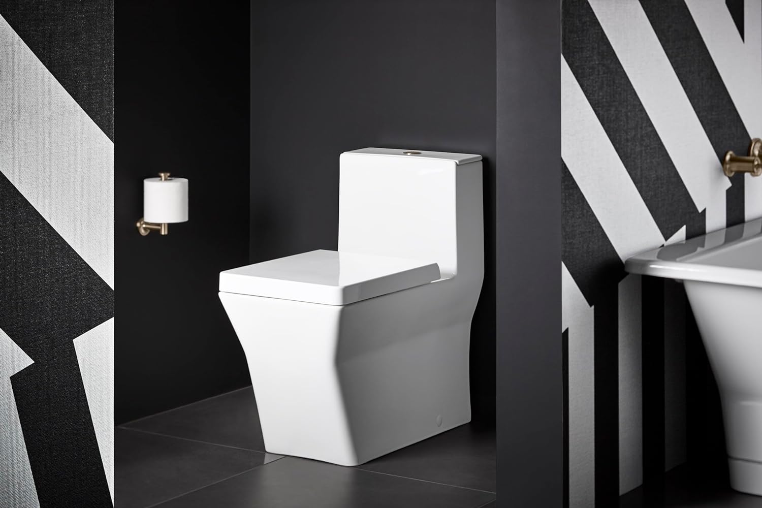 Toilet Paper Holder, Bathroom Toilet Paper Holder, Purist Collection, Polished Chrome, K-14444-CP