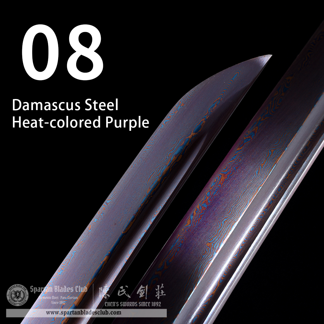 Custom Your Katana | Damascus Steel | Spartan Blades Club | CHEN'S SWORDS 1892 - Spartan Blades Club - 陳氏劍莊1892