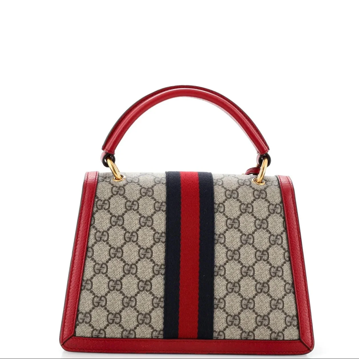 Gucci GG Supreme Canvas Queen Margaret Handbag –  Red