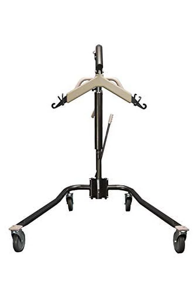 Proactive Medical Protekt Onyx Hydraulic Patient Body Lift - Heavy Duty for Home Use. 450lbs Capactiy with Adjustable Base