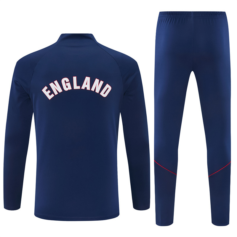England Half Zipper Training Suit - Dark Blue